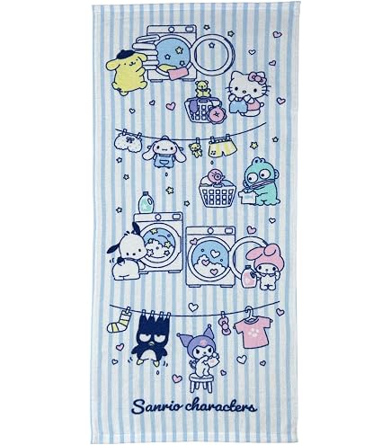 Amazon.co.jp: 林(Hayashi) フェイスタオル 約33×80cm サンリオ